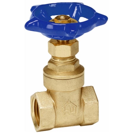 Gourmetgalley 170-2-2-2 2 in. Brass Threaded Gate Valve GO581860